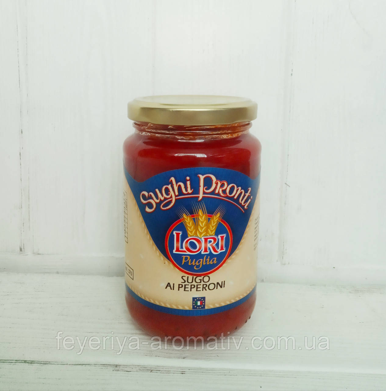 Томатний соус Sughi Pronti Lori Puglia Sugo al Peperoni 350г (Італія)