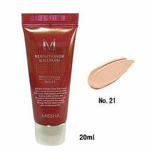 BB-крем з ідеальним покриттям Missha Perfect Cover BB Cream SPF42/PA++ No.21, 20ml