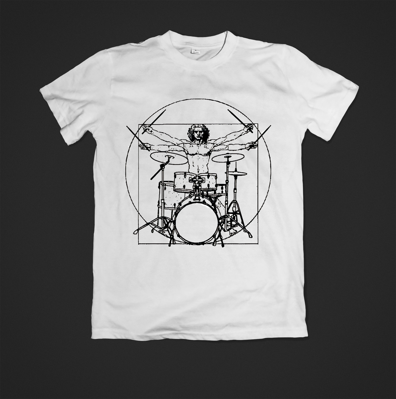 Футболка чоловіча з принтом Drummer