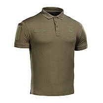 M-Tac поло Elite Tactical Coolmax Olive 2XL, фото 3