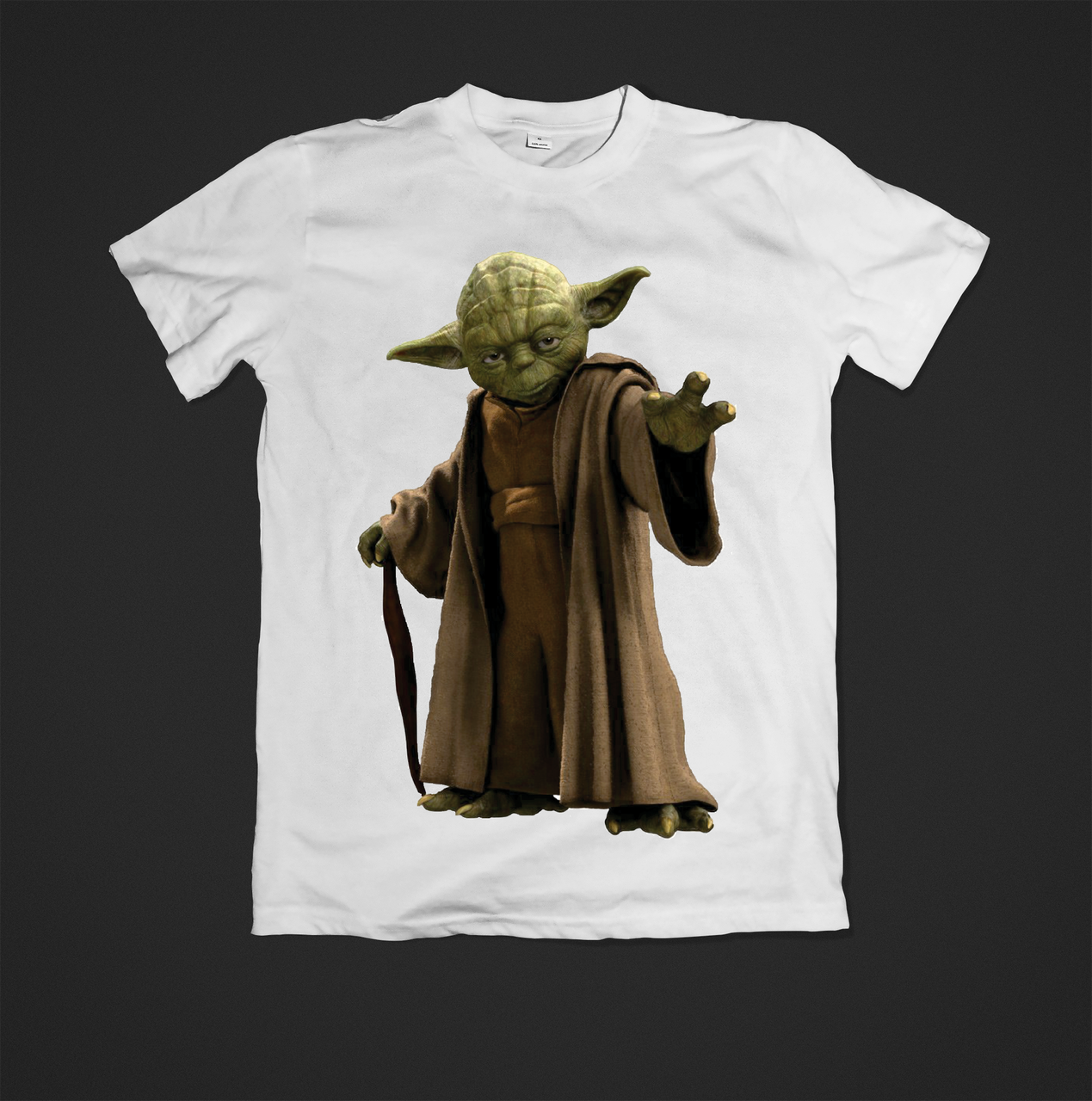 Футболка чоловіча з принтом Yoda