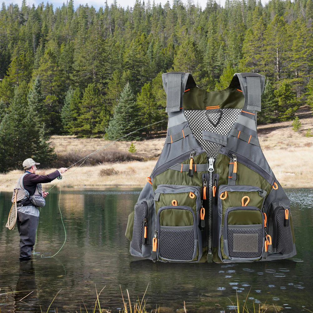 Разгрузочный Жилет Спасательный для Рыбалки LIXADA — Купить Недорого на ...