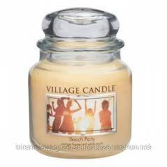 Ароматична свічка Village Candle Пляжна вечірка (час горіння до 105 год)