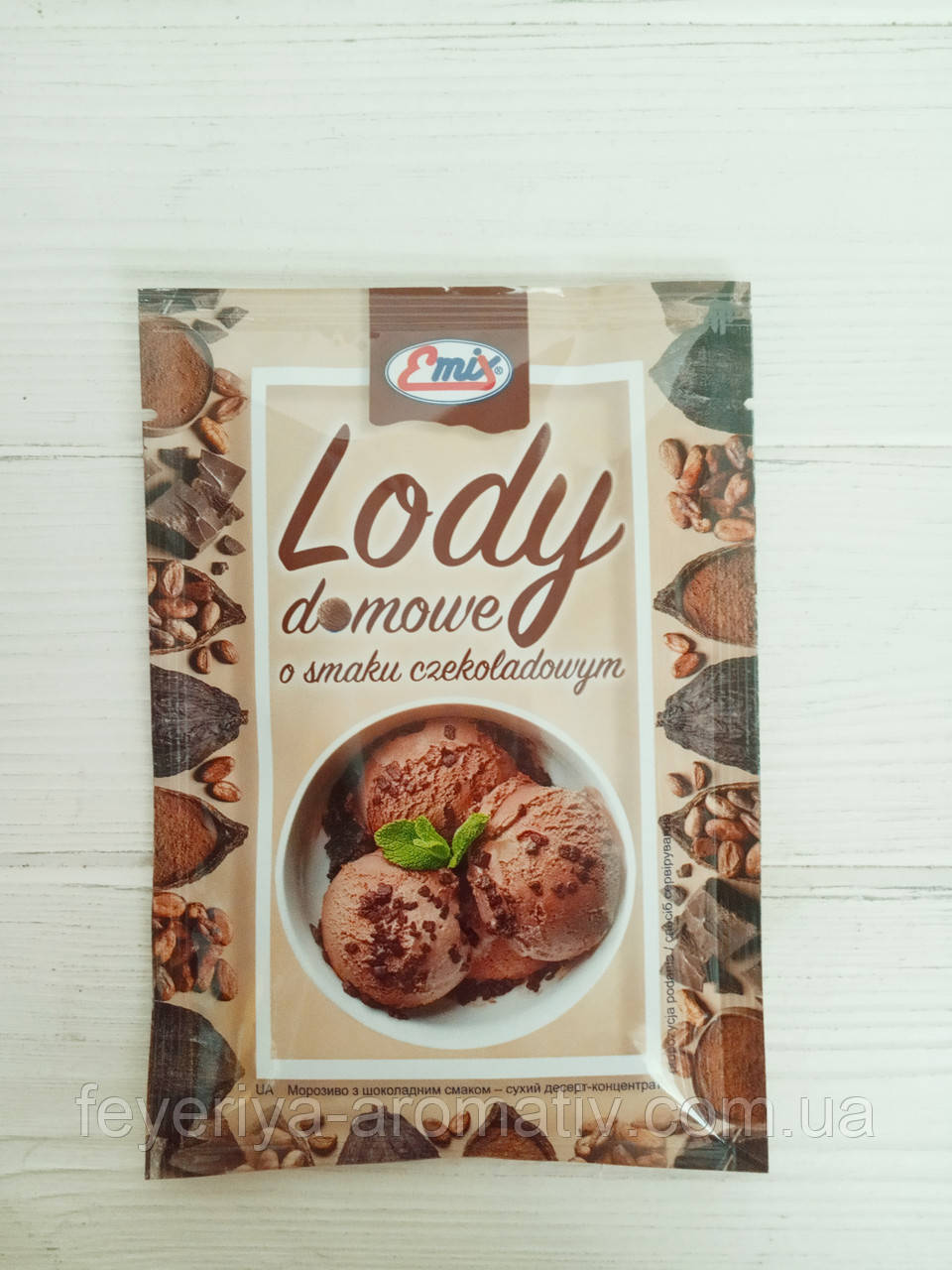 Emix Lody domowe сухе домашнє морозиво шоколад 60 г.