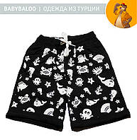 Шорти дитячі морський малюнок (від 1 до 4 років)