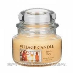 Ароматична свічка Village Candle Пляжна вечірка (час горіння до 55 год)