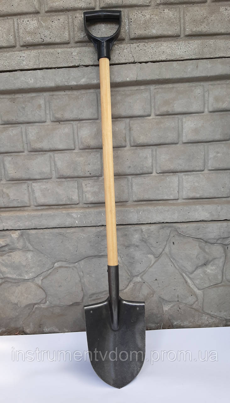 Лопата дамська з дерев'яним держаком і ручкою - фото 1 - id-p1203973078