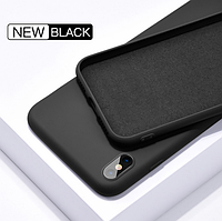 Чехол Silicone Case для Xiaomi Redmi 7 черный (ксиоми редми 7)