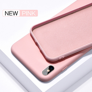 Чохол Silicone Case для Xiaomi Redmi 7 Pink sand рожевий (ксиоми редмі 7)