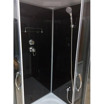 Душовий бокс ATLANTIS AKL 1325P ECO GR 80х80х220, фото 3