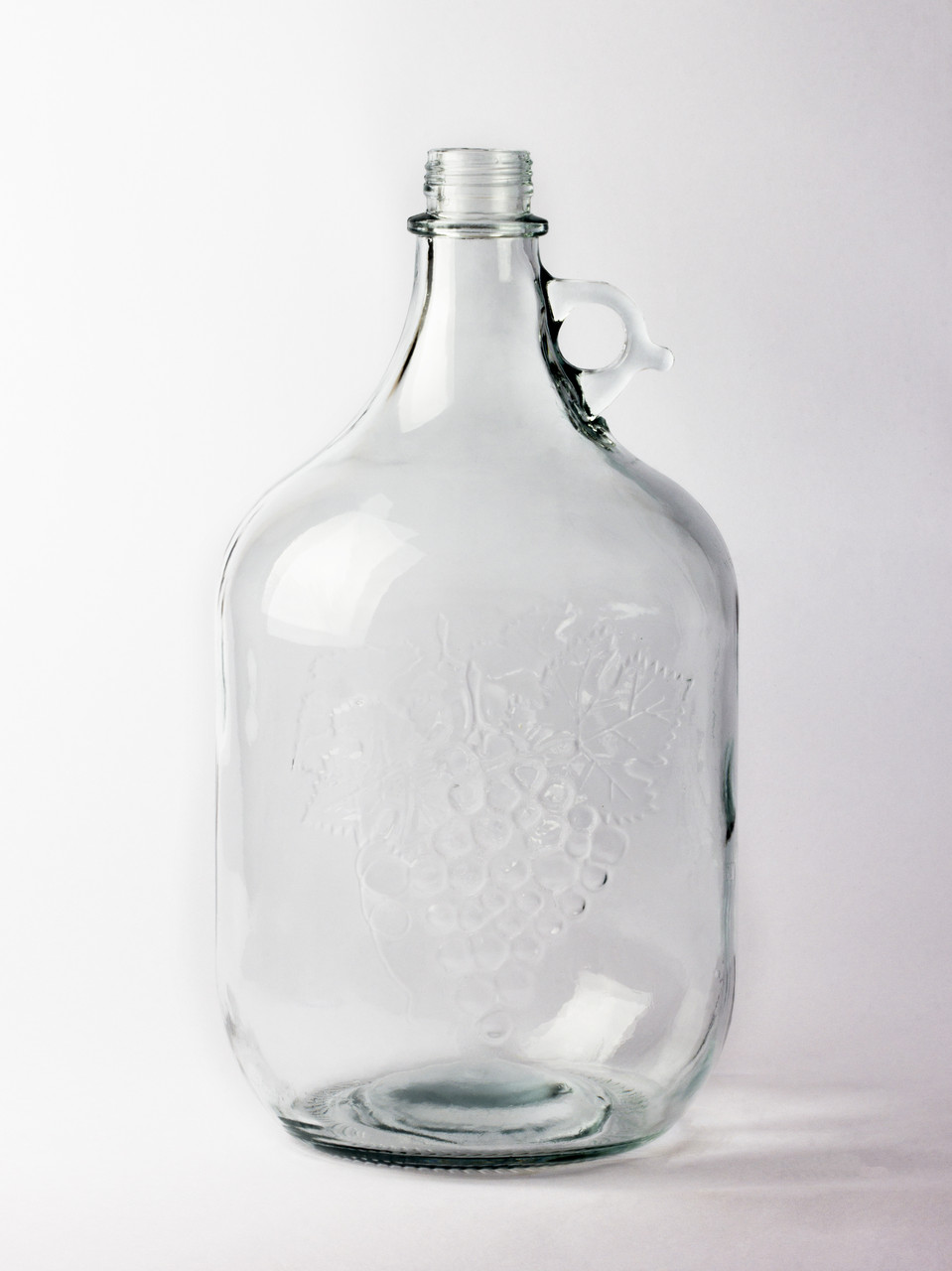 Пляшка скляна з пл. кришечкою "Лоза" 5 л, фото 1