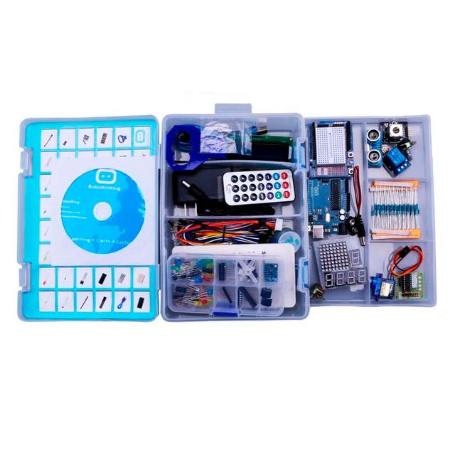 Arduino для початківців (📀Навчальний стартовий набір з диском) -ProLux версія 