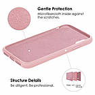 Чохол Silicone Case Full для Samsung Galaxy A01 A01 A015 рожевий (самсунг а01), фото 7