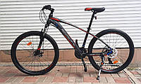 Велосипед горный Azimut "NEVADA" GFRD 26" рама 15,5" черно-красный