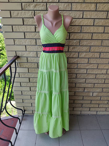 Сарафан довгий, у підлогу ONE SHE, тканина бавовна, фото 1