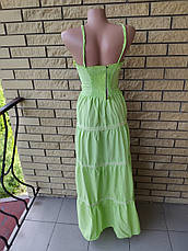 Сарафан довгий, у підлогу ONE SHE, тканина бавовна, фото 2