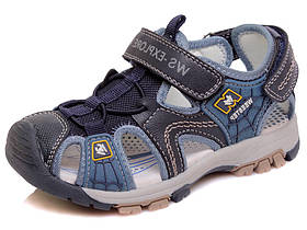 Дитячі ортопедичні сандалі (босоніжки) для хлопчика з підсиленим носком р. 26-31