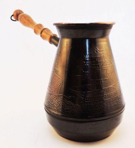 Турка мідна Багряні вітрила 600 мл 600БВ, фото 1