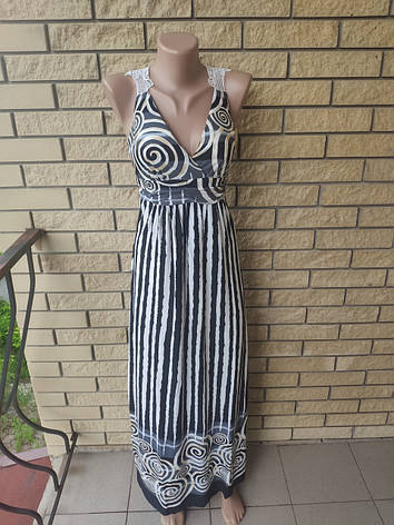 Сарафан довгий, у підлогу ONE SHE, тканина олія, фото 1