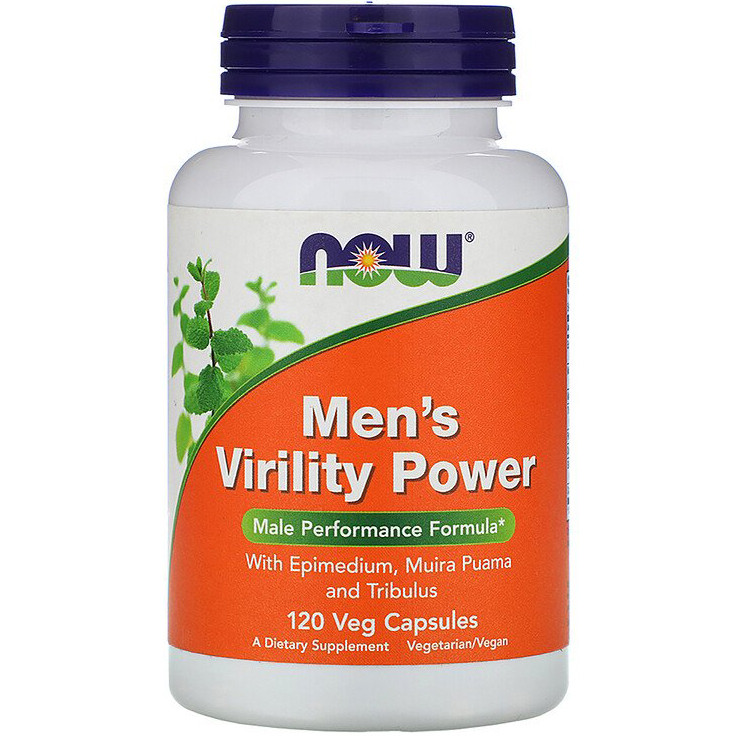 Підтримка чоловічого здоров'я NOW Foods "Men's Virility Power" (120 капсул)