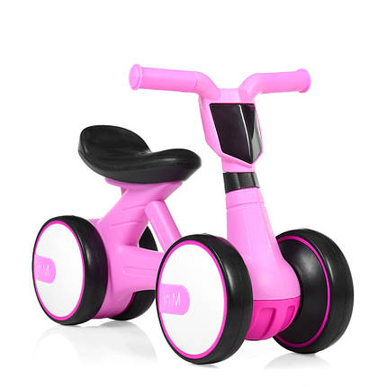 Беговел дитячий 2 в 1 PROFI KIDS M 4086-8, рожевий, фото 1