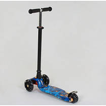 Самокат MAXI Best Scooter А25536 779-1334, синій, фото 3