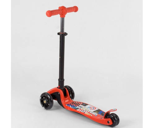 Самокат триколісний Best Scooter 49886, червоний, фото 3