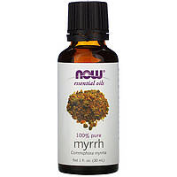 Ефірна олія мирри NOW Foods, Essential Oils "Myrrh" (30 мл)