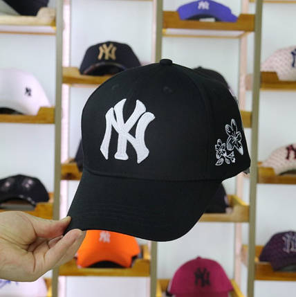 Кепка Бейсболка New York Yankees NY MLB Нью-Йорк Янкіз Чорна, фото 1