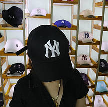 Кепка Бейсболка New York Yankees NY MLB Нью-Йорк Янкіз Чорна, фото 5