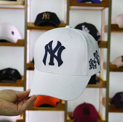 Кепка Бейсболка New York Yankees NY MLB Нью-Йорк Янкіз Біла, фото 1