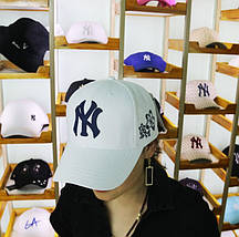 Кепка Бейсболка New York Yankees NY MLB Нью-Йорк Янкіз Біла, фото 4