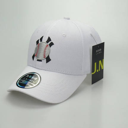 Кепка Бейсболка New York Yankees NY MLB Нью-Йорк Янкіз М'яч Біла, фото 1