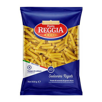 Макарони Pasta Reggia 45 Sedanini Rigati 500 г