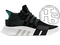 Мужские кроссовки Adidas EQT Bask Adv Core Black/Sub Green CQ2993