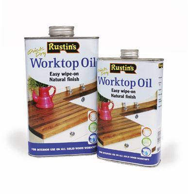 Масло для кухонних робочих поверхонь Rustins Worktop Oil, фото 1