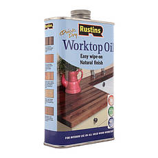 Масло для кухонних робочих поверхонь Rustins Worktop Oil, фото 3