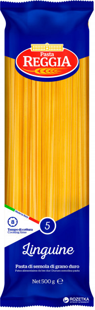 Макарони Pasta Reggia 5 Linguine 500 г, фото 1