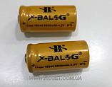 Акумуляторна батарейка X-BALOG — Li-Ion 16340 (CR123A) 4,2V 5800mAh, фото 3