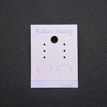 Планшетка під сережки 5х3,7см 100 шт