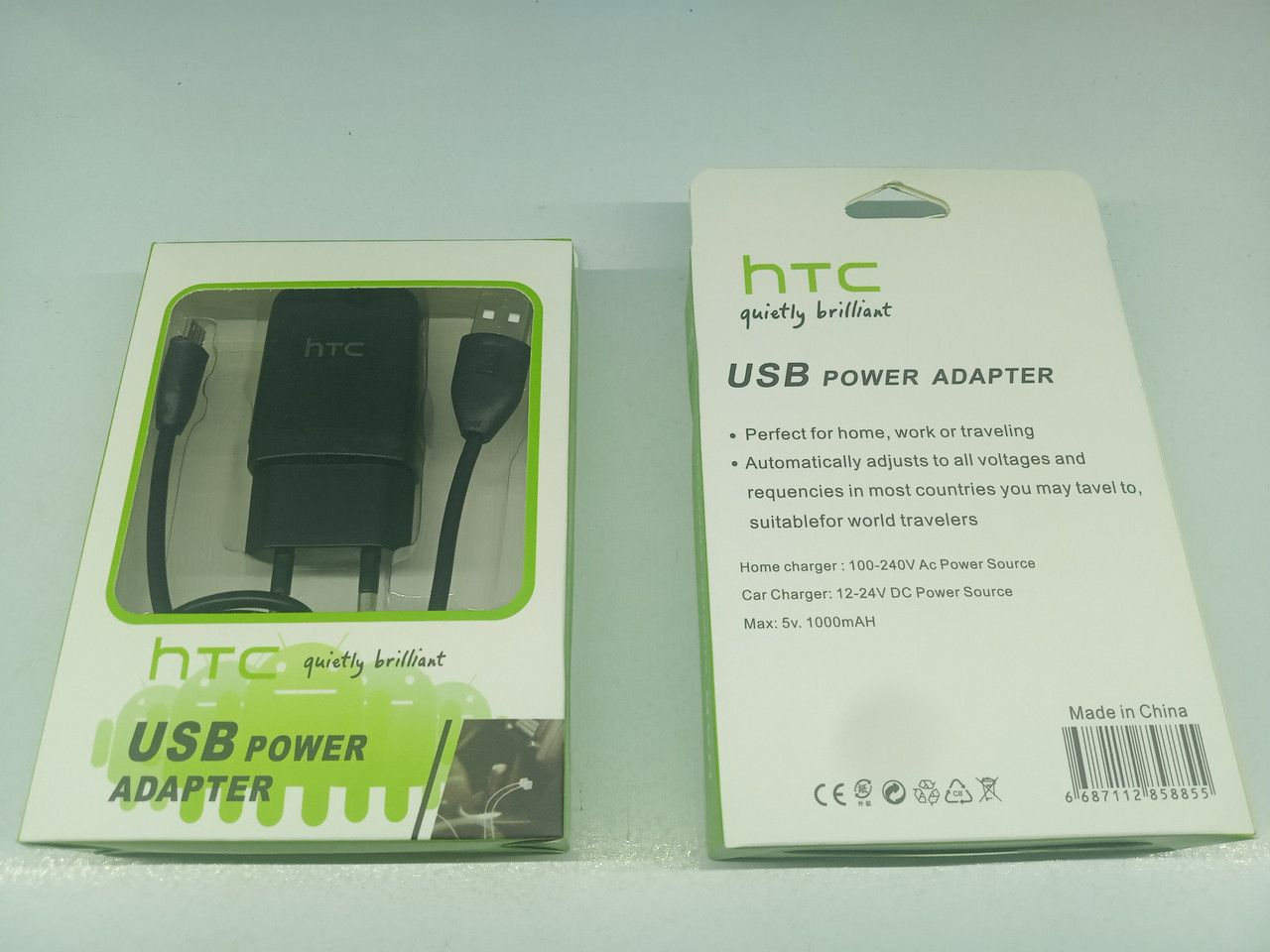 Зарядное устройство HTC+кабель micro usb - фото 2 - id-p117661177