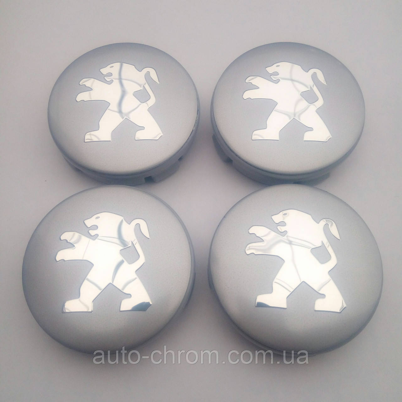 Ковпачки в диски Peugeot 55-59 мм, фото 1