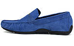 Взуття великих розмірів чоловіча замшеві мокасини сині літні перфорація Rosso Avangard ETHEREAL Sea Vel BS, фото 2