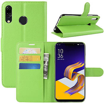 Чохол-книжка Litchie Wallet для Asus Zenfone 5 / 5Z (ZE620KL / ZS620KL) Green
