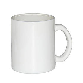 Чашка для сублімації скло 300 мл (біла)