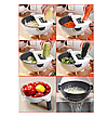 Багатофункціональна обертова овочерізка Basket Vegetable Cutter мультислайсер, фото 2