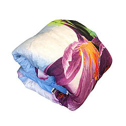 Ковдра двоспальна силікон, тканина полікотон