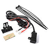 USB юсб зарядка для мотоцикла скутера мопеда універсальна, фото 5