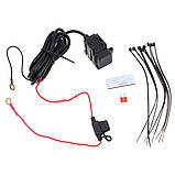 USB юсб зарядка для мотоцикла скутера мопеда універсальна, фото 6