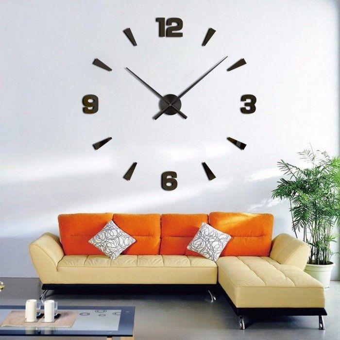 Настінні 3D годинник 50-90 см Original 3D DIY Clock Комбіновані, фото 1